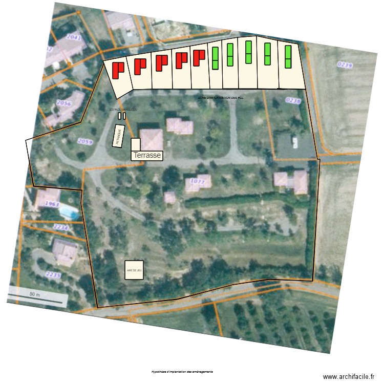 CAMPING VALENSOLE. Plan de 0 pièce et 0 m2