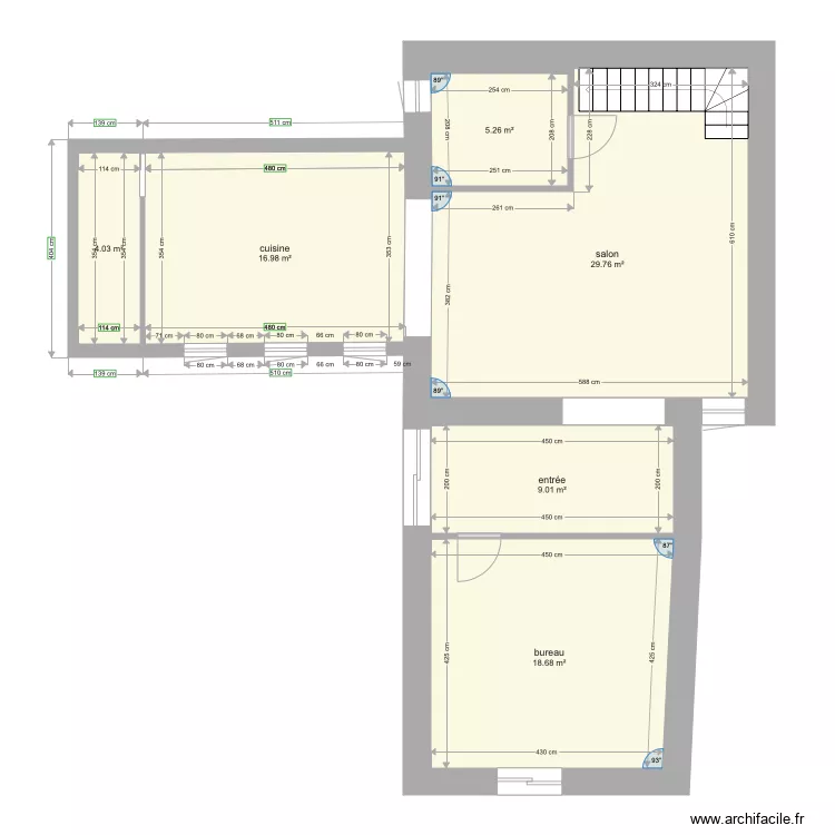 arboras. Plan de 