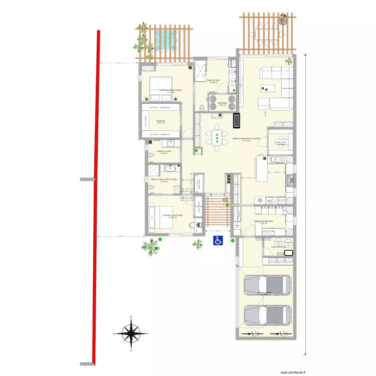 version du 17 f&eacute;vrier maison seule 2016. Plan de 