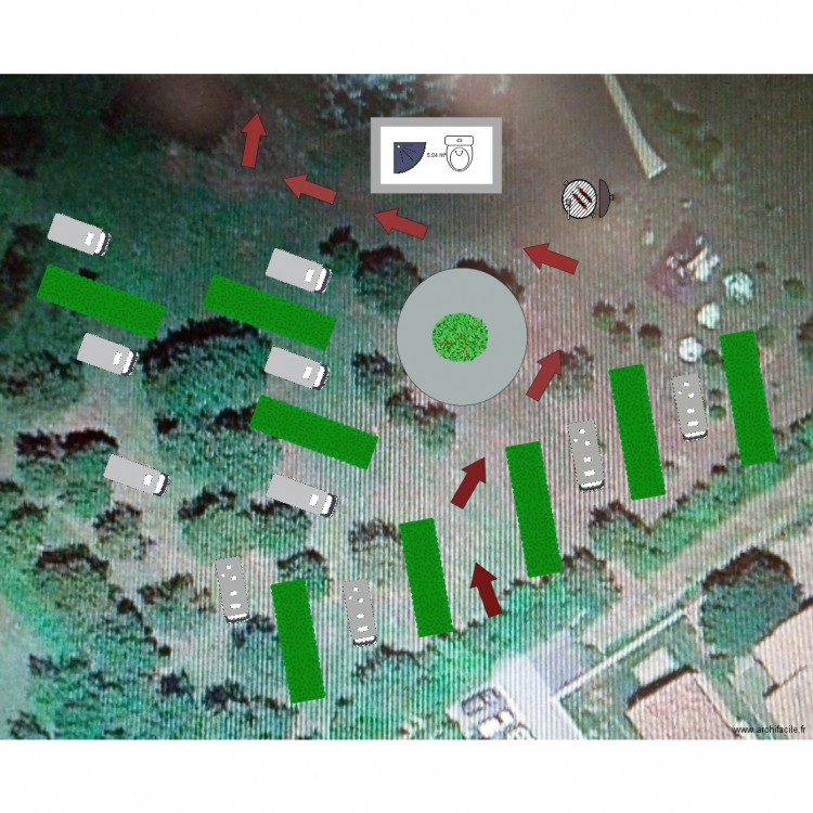 CCAS CAMPING. Plan de 0 pièce et 0 m2
