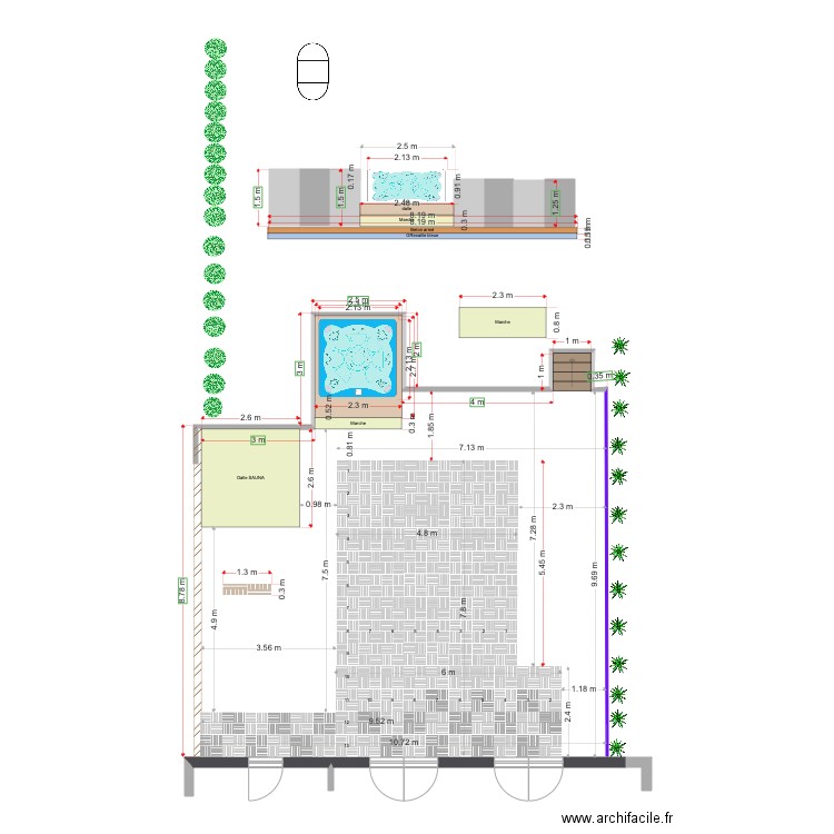 SPASAUNA5. Plan de 0 pièce et 0 m2