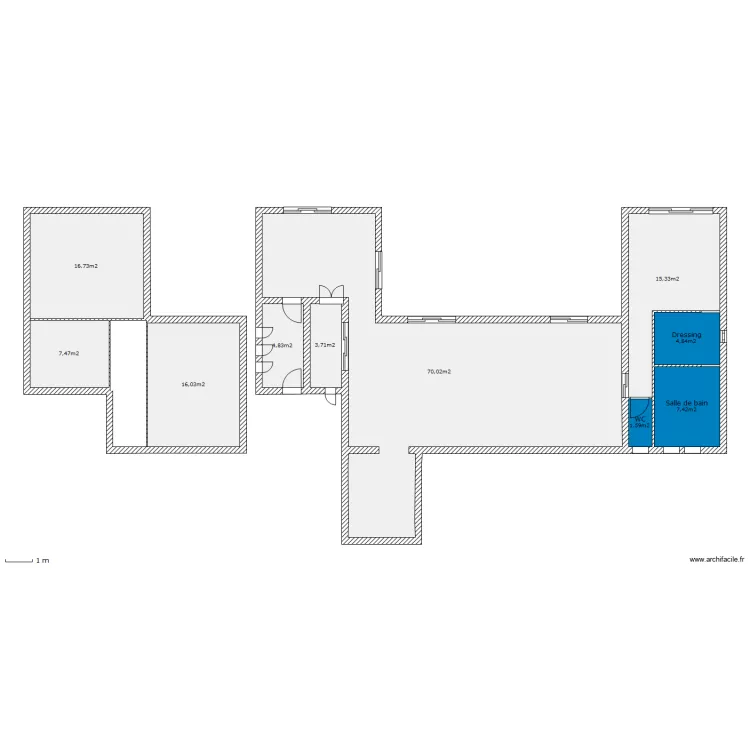 Esquisse 1. Plan de 