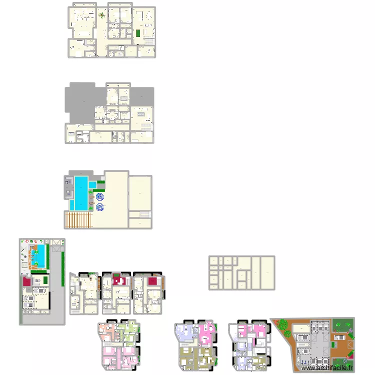 ETAGE 4. Plan de 