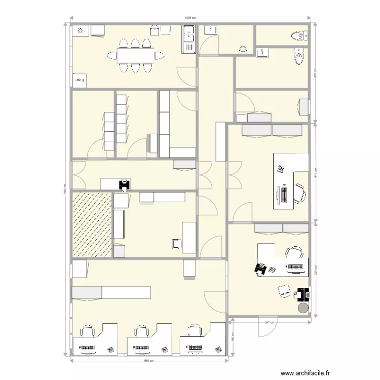 plan vente . Plan de 