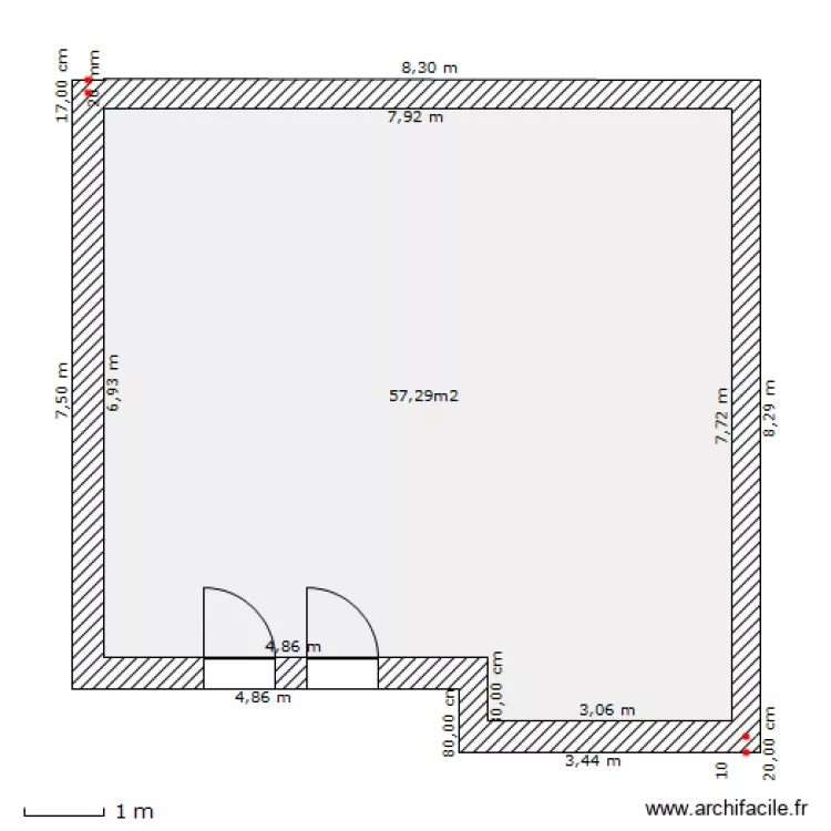 Maison. Plan de Maison. Plan de