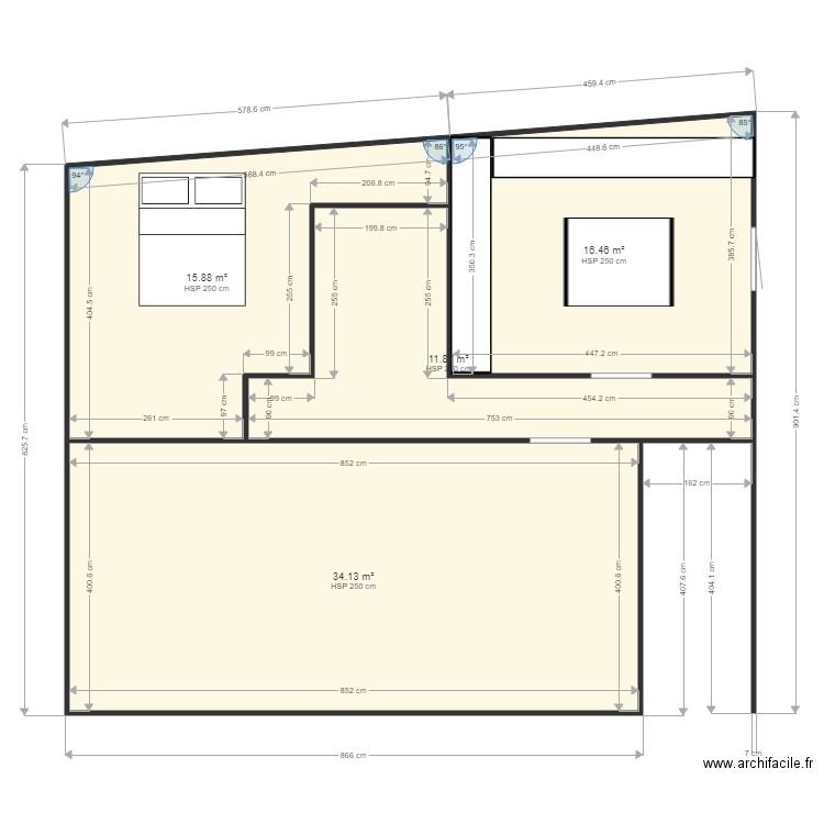 pascal 2. Plan de 0 pièce et 0 m2