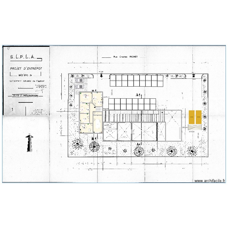 extension 8m R+1 n°1. Plan de 0 pièce et 0 m2