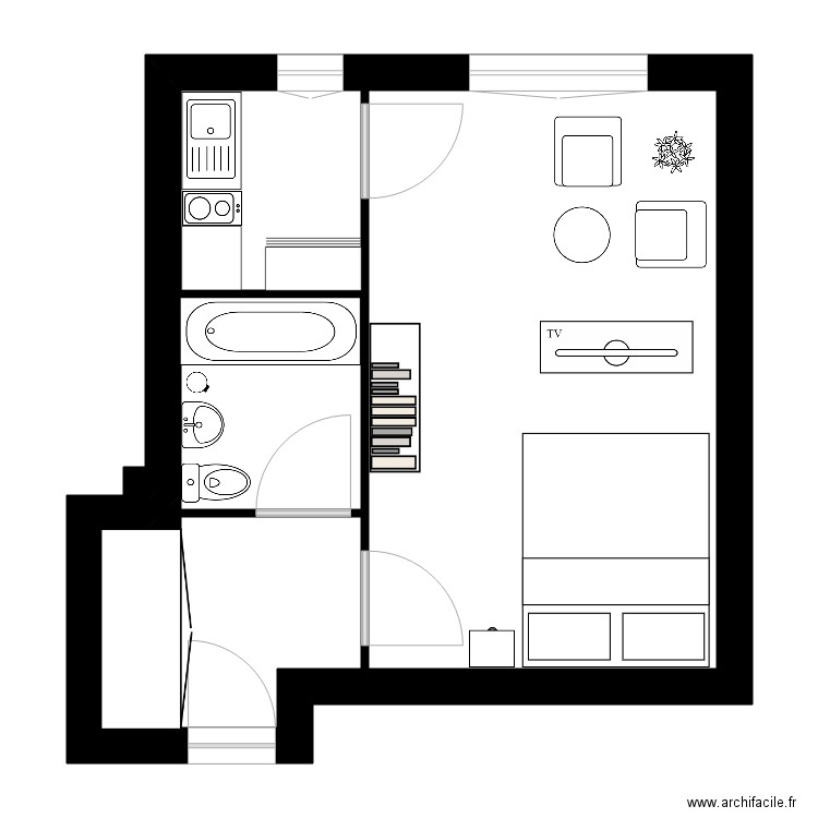 Maunoury. Plan de 0 pièce et 0 m2