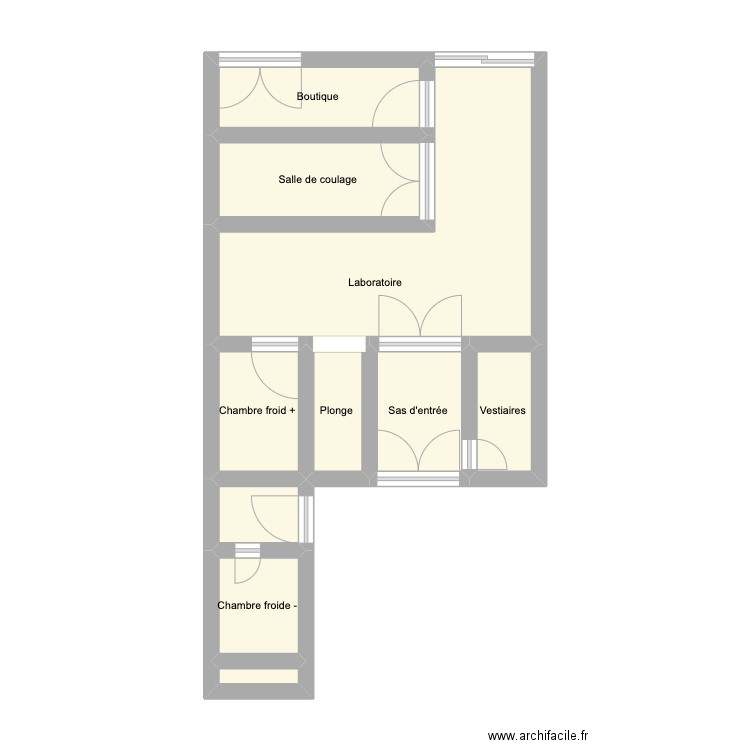 laboratoire . Plan de 0 pièce et 0 m2