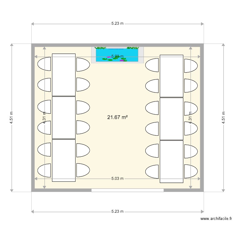 NOUVELLE SALLE. Plan de 0 pièce et 0 m2