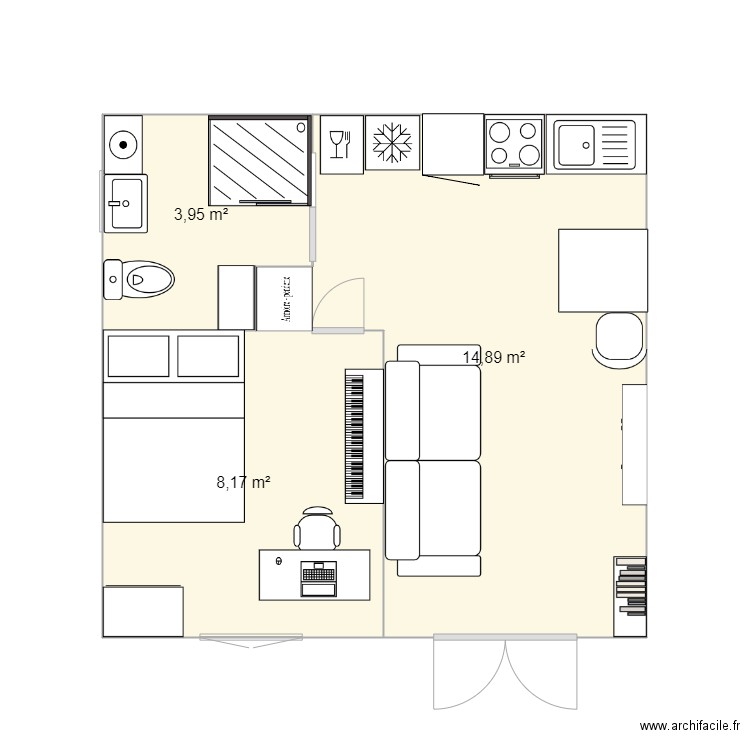 Prévoyance. Plan de 0 pièce et 0 m2