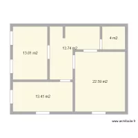 1 &eacute;tage maison 80 m2 a