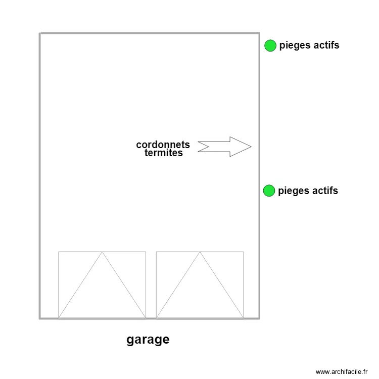 camping belle henriette termites. Plan de 