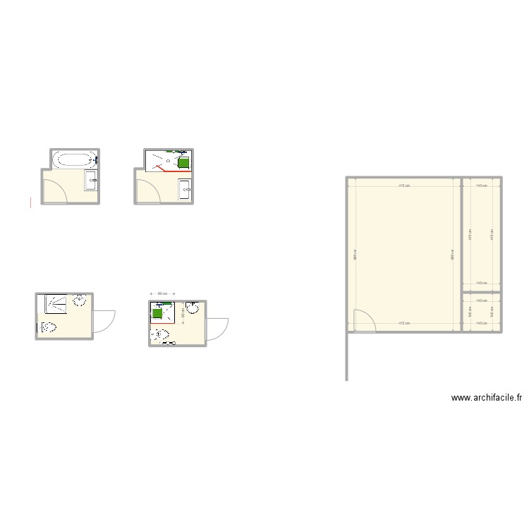 Me . Plan de 0 pièce et 0 m2