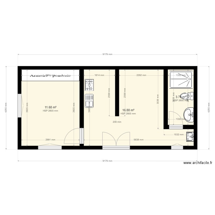 Maisonnette Orika 3. Plan de 0 pièce et 0 m2