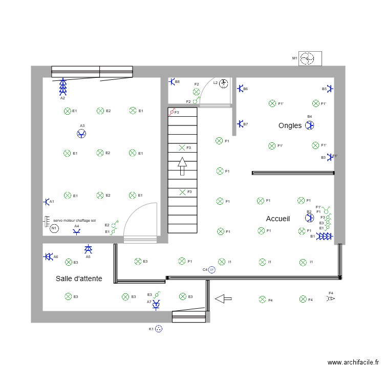 institut charlotte . Plan de 0 pièce et 0 m2