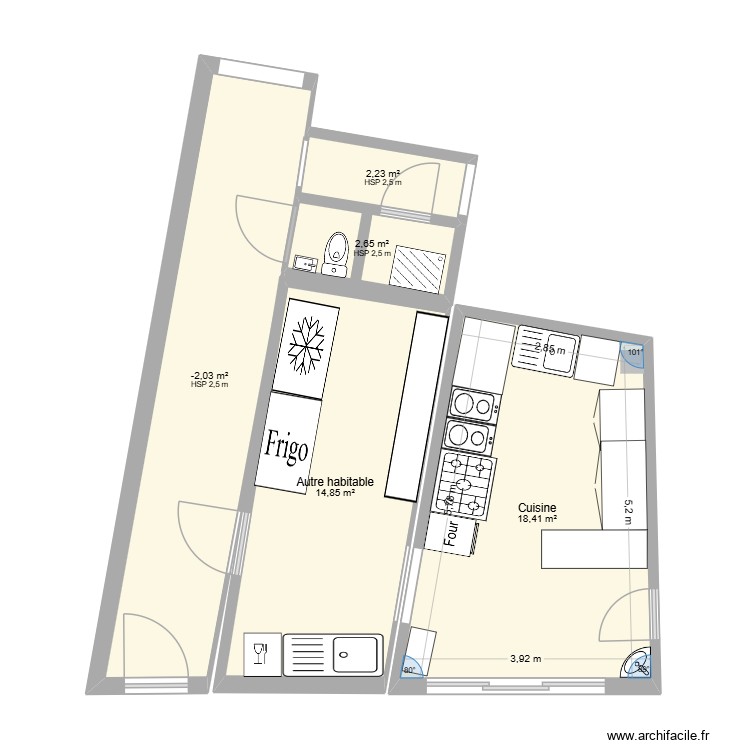 cuisine. Plan de 0 pièce et 0 m2