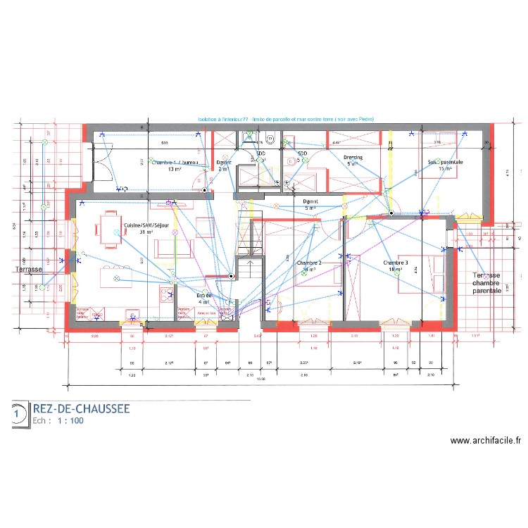 plan rez. Plan de 0 pièce et 0 m2