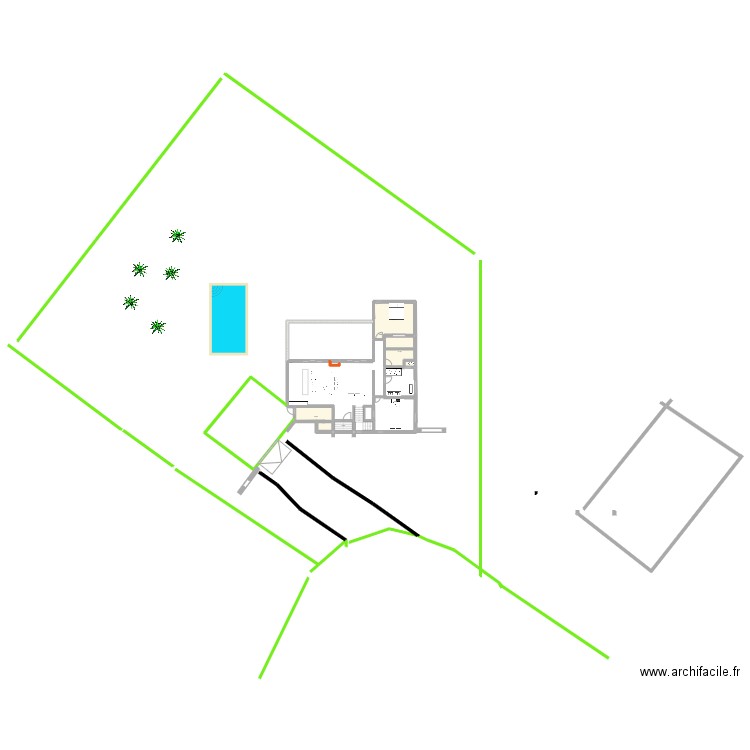 chat gpt. Plan de 5 pièces et 72 m2