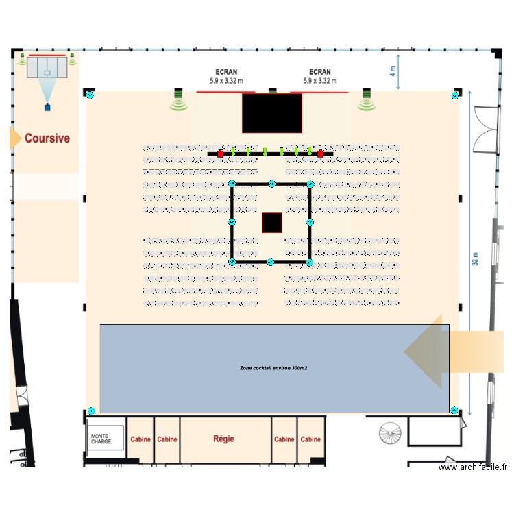 Otium Cube V7.. Plan de 0 pièce et 0 m2