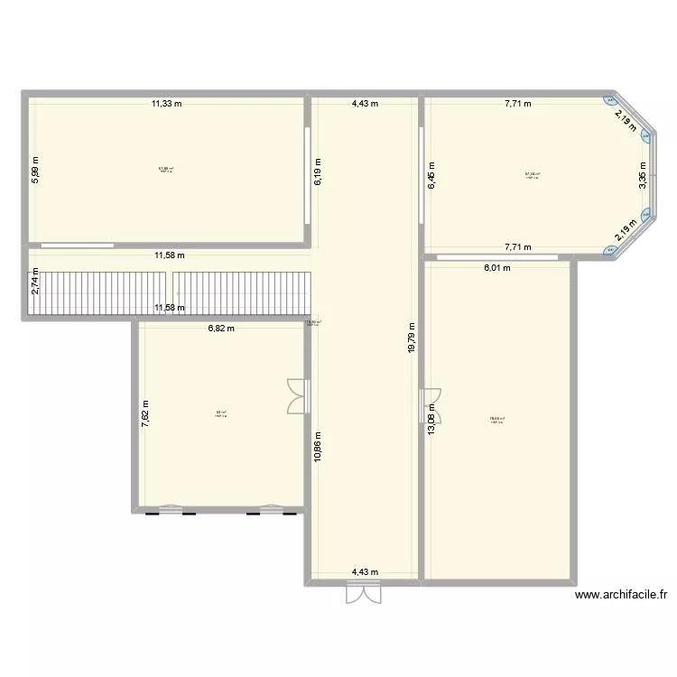 Manoir. Plan de 5 Pièces et 375 m² Manoir. Plan de 5 Pièces et 375 m²