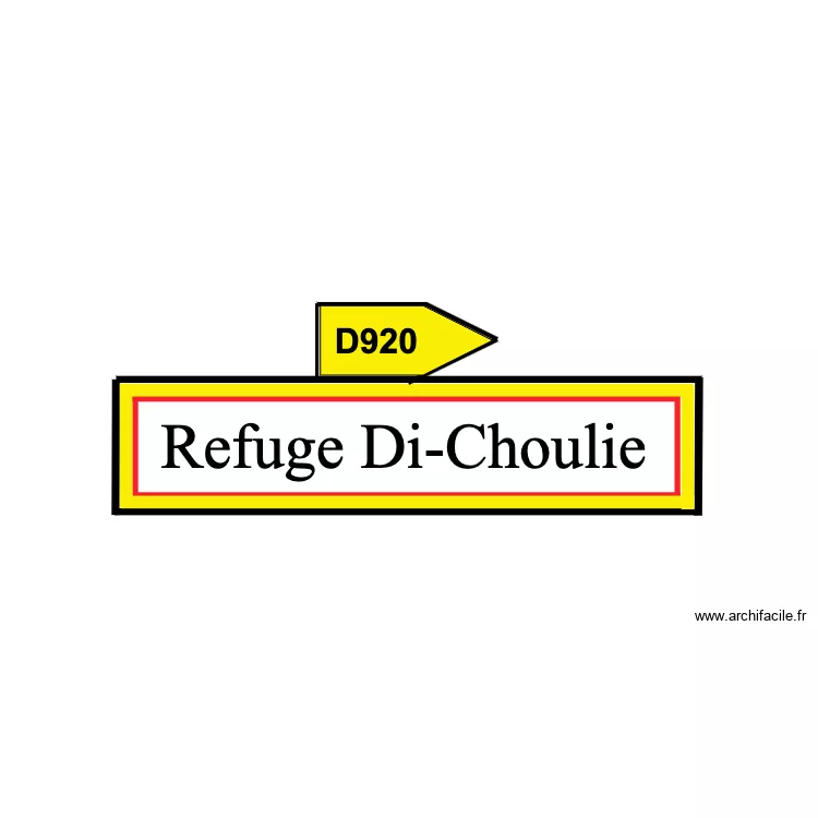 Refuge D.Q. Plan de 