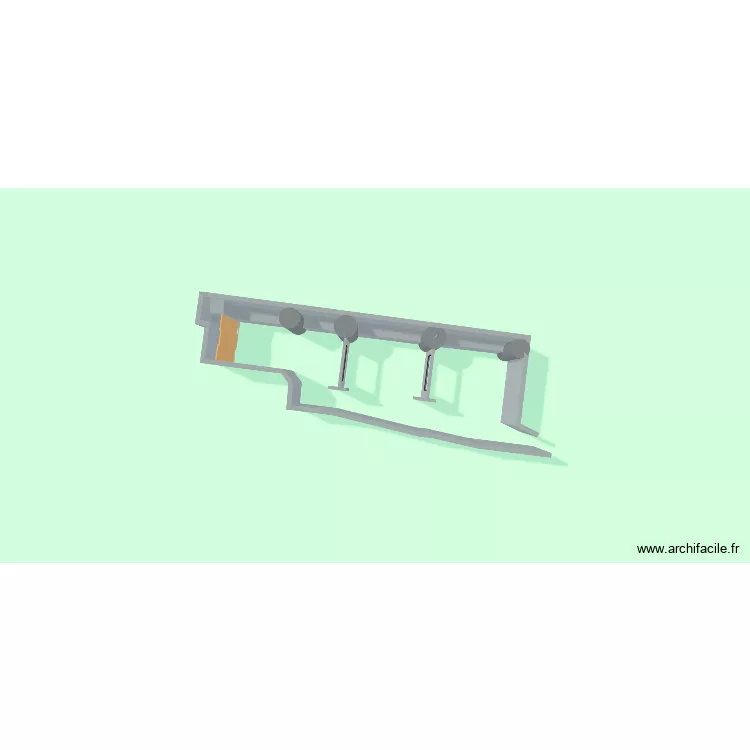 Bureau 2. Plan de 