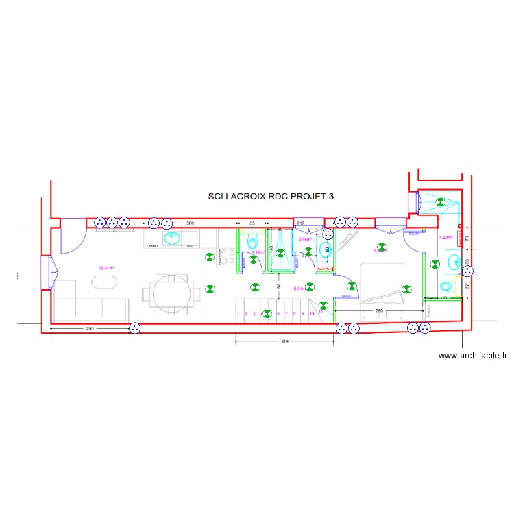 NICE. Plan de 0 pièce et 0 m2