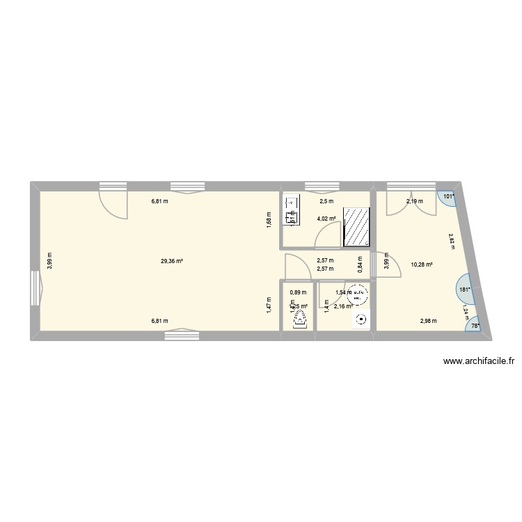 Sarah. Plan de 0 pièce et 0 m2