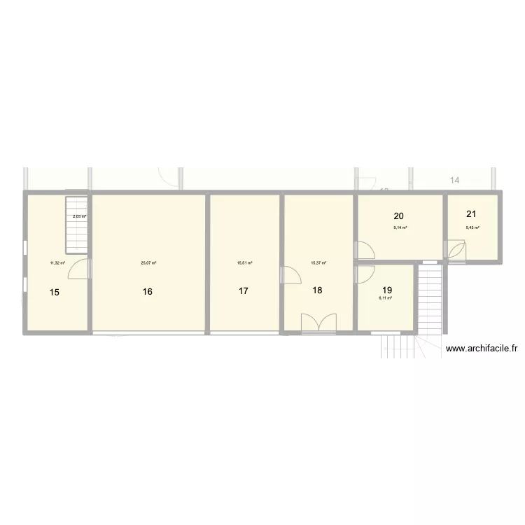 maison BOQU&Eacute; 2. Plan de 