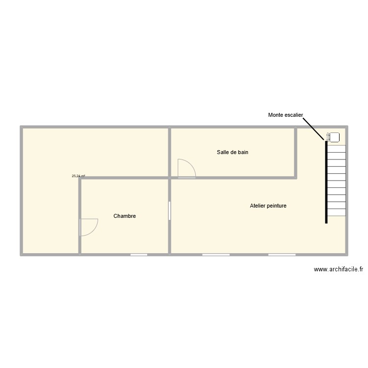 LAFFONT Ingrid 2. Plan de 4 pièces et 87 m2