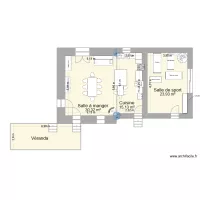 Cuisine salle &agrave; manger