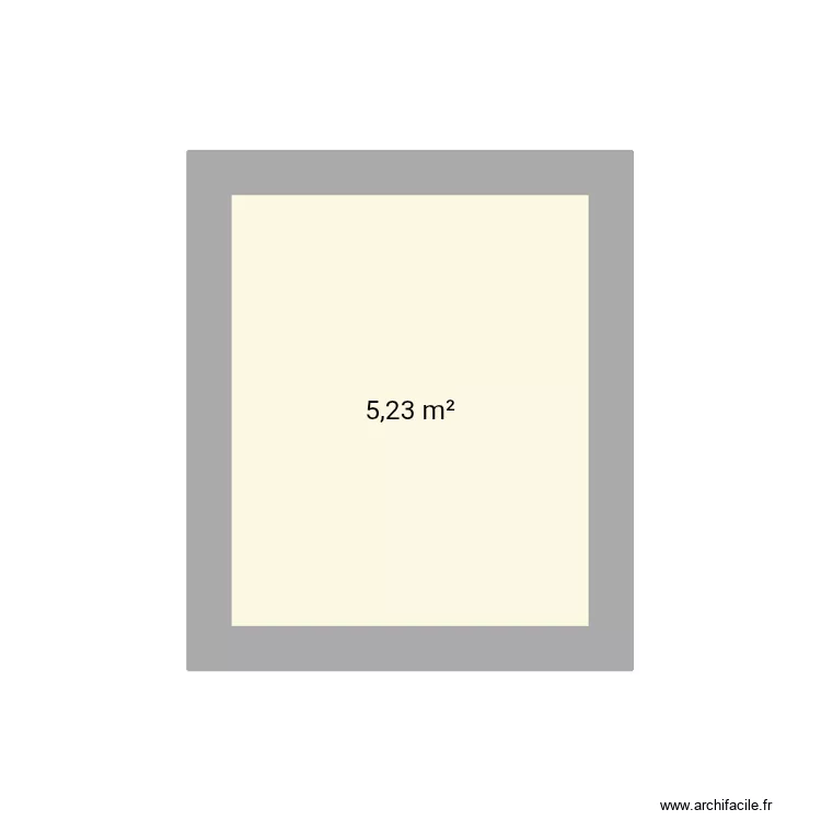 Appartement. Plan de 1 Pièce et 5 m² Appartement. Plan de 1 Pièce et 5 m²