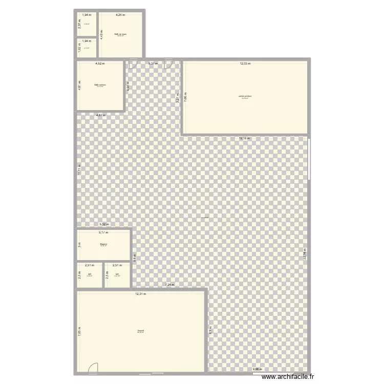 garage. Plan de 10 Pièces et 680 m² garage. Plan de 10 Pièces et 680 m²