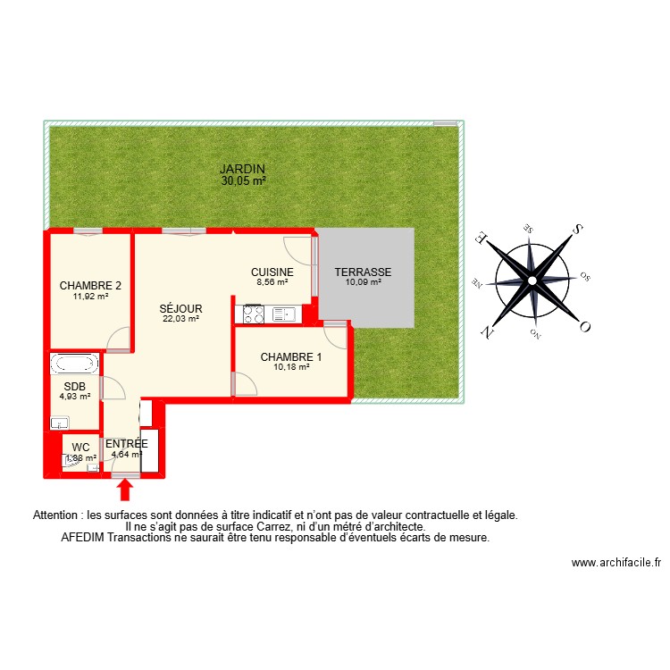 BI 30625. Plan de 13 pièces et 155 m2