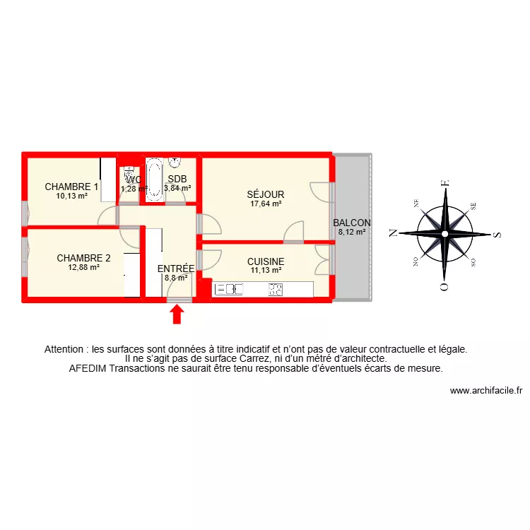33230. Plan de 13 pièces et 104 m² 33230. Plan de 13 pièces et 104 m²