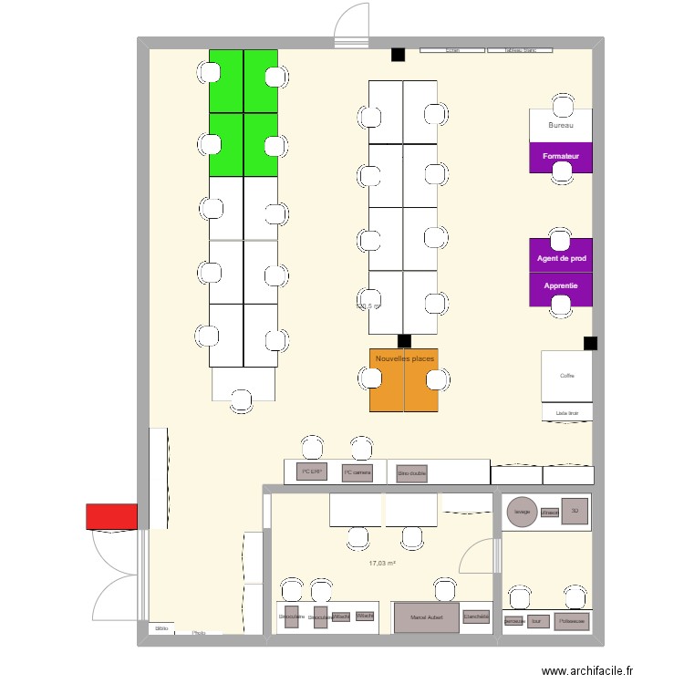 Atelier Horlogerie 4. Plan de 0 pièce et 0 m2