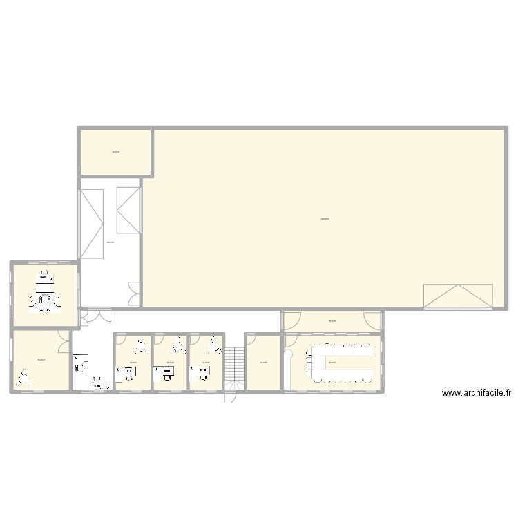 rdc plan2. Plan de 11 pièces et 741 m2