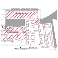 moulin de paillard plan interieur espace exposants