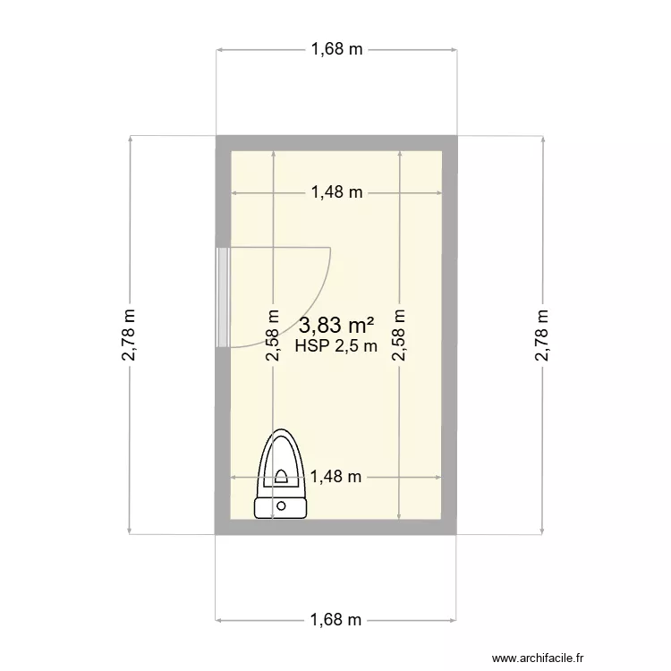 plan 2026 salle de bain brut appart montmin. Plan de 1 et 4 m² plan 2026 salle de bain brut appart montmin. Plan de 1 et 4 m²