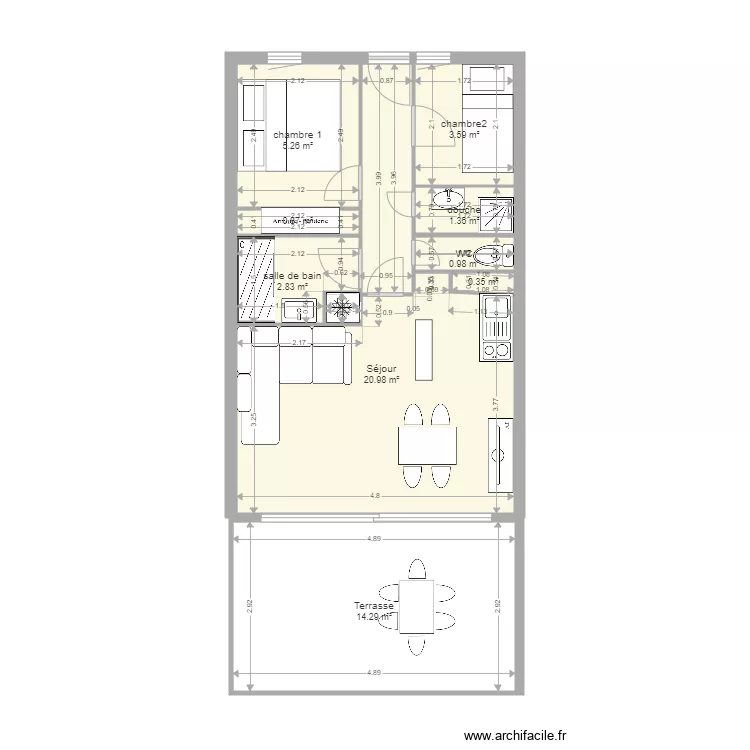 cap esterel 3308 2024 cot&eacute;. Plan de 