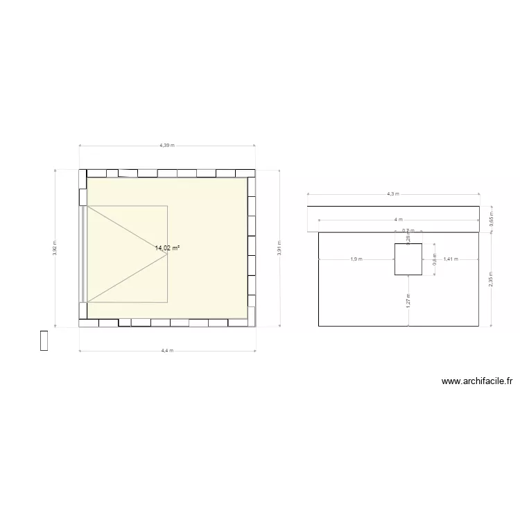 plan de masse. Plan de 