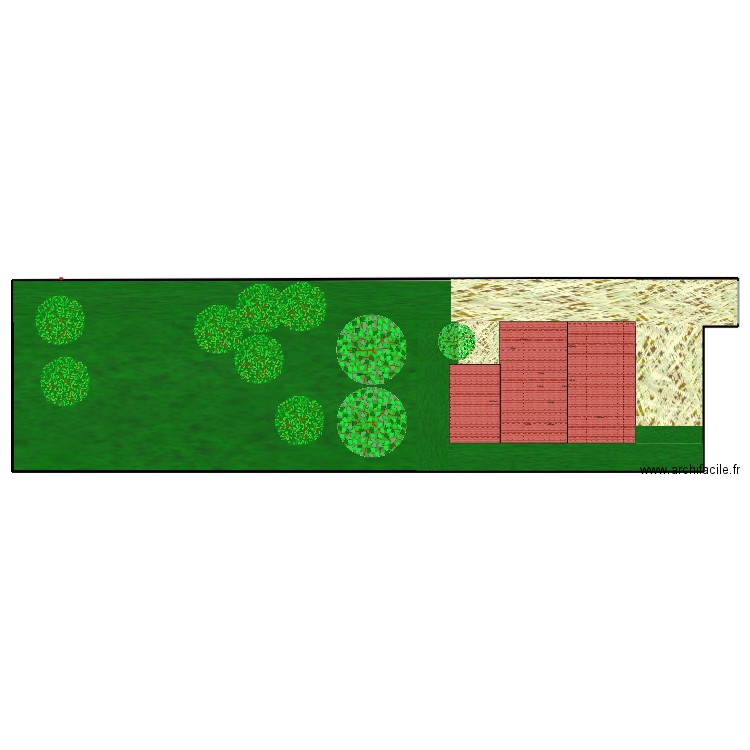 SURFACE PLANCHER RdC EXTENSION pour parmie. Plan de 13 pièces et 964 m2