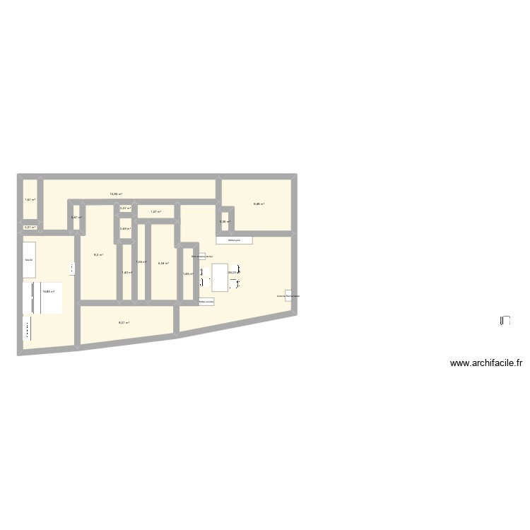 APPARTNEWTREVISE. Plan de 0 pièce et 0 m2