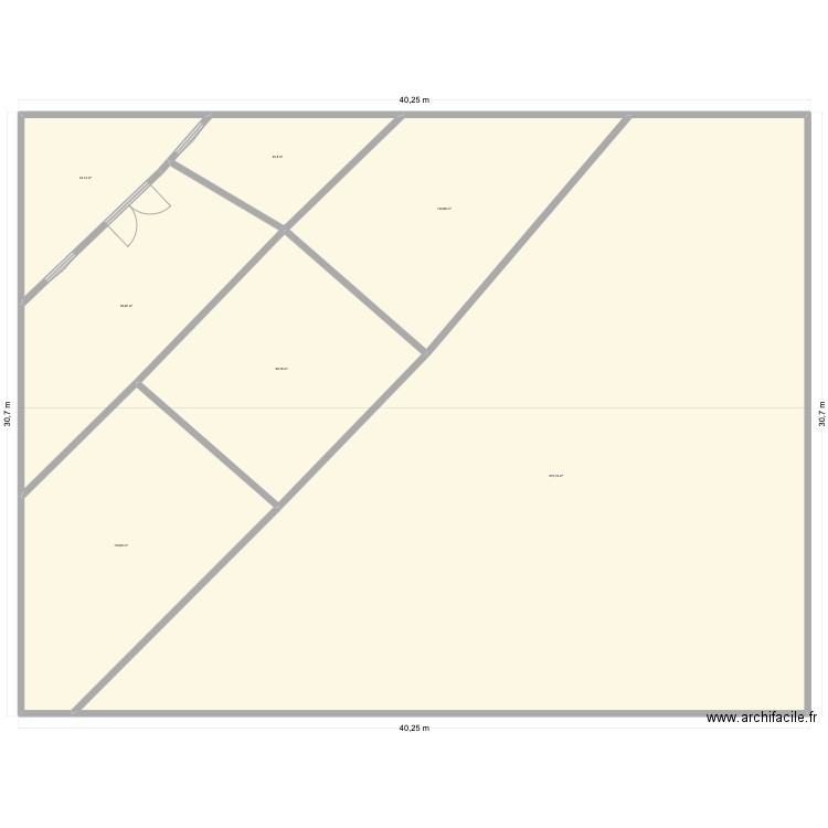 GOUANA Arvin ushape. Plan de 7 pièces et 1174 m2