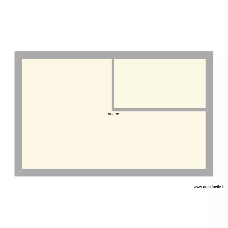 RDC 60m2 - 03-12-24. Plan de 