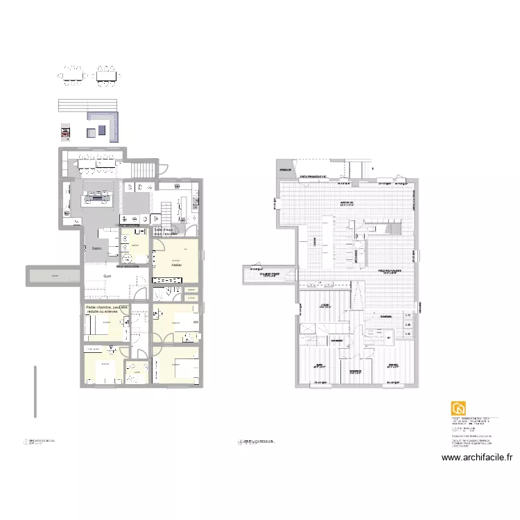Nicolet 2026 v3 gym. Plan de 10 et 79 m² Nicolet 2026 v3 gym. Plan de 10 et 79 m²