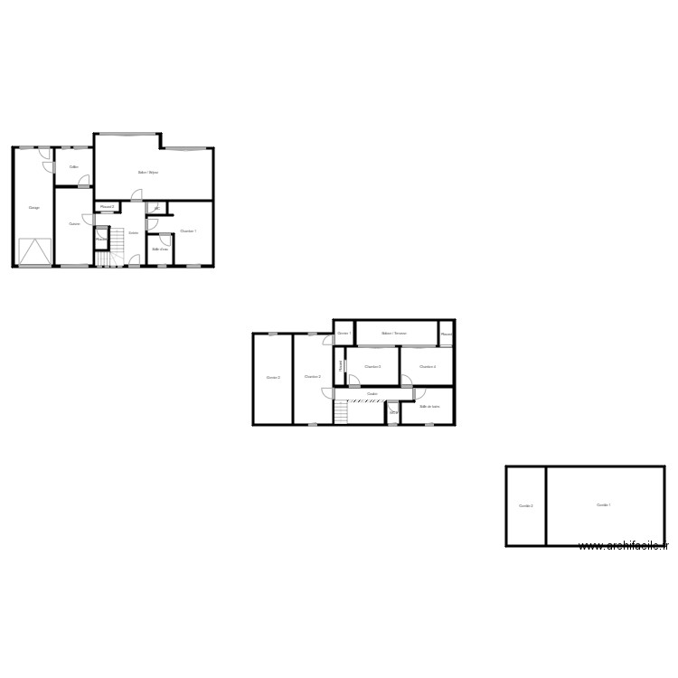 HERVE st greg. Plan de 23 pièces et 299 m2