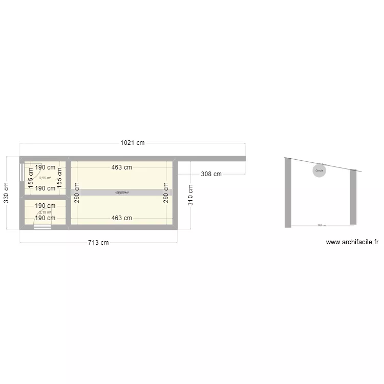 piscine delph 3. Plan de 
