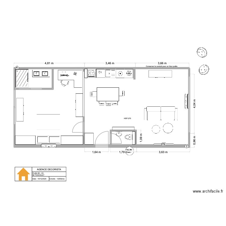 2D_V3_PAUL. Plan de 0 pièce et 0 m2